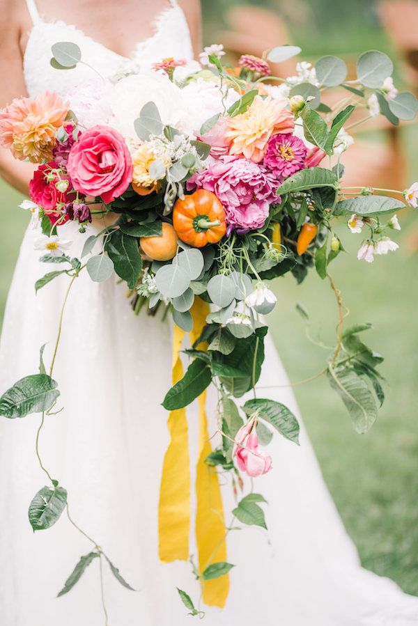  Bright & Bold Must-See Virginia Farm Wedding Inspo